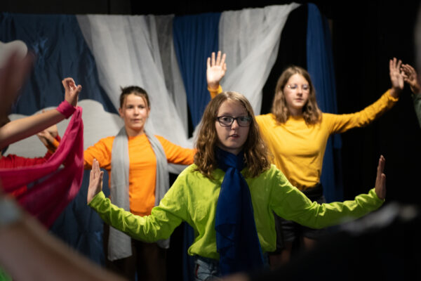 Photo spectacle "Mais où sont les oiseaux ?" de la poésie au théâtre avec les P’titbûle