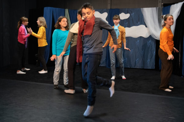 Photo spectacle "Mais où sont les oiseaux ?" de la poésie au théâtre avec les P’titbûle